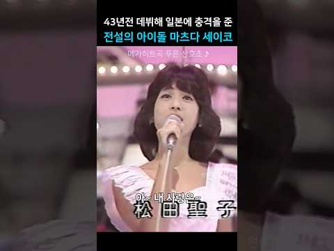 마츠다 세이코 푸른 산호초 松田聖子 青い珊瑚礁 교차편집