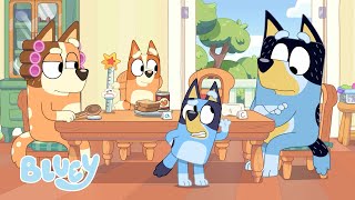 Les meilleurs morceaux de Chilli et Bandit | Bluey Français Chaîne Officielle