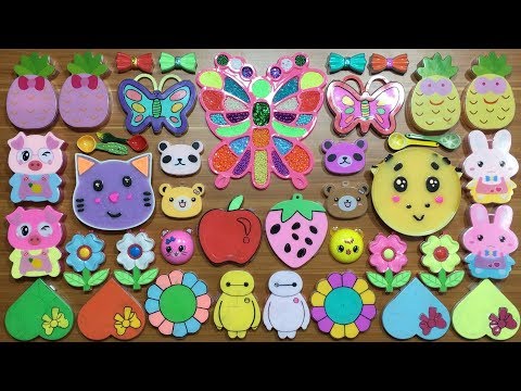 Mixing Random Things into Slime | Satisfying Slime Videos #55