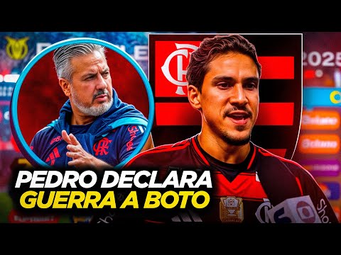 Pedro declara guerra a José Boto no Flamengo