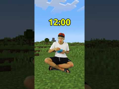 📰 MINHA ROTINA NO MINECRAFT 1.20 JAVA E BEDROCK - Mineluck #shorts
