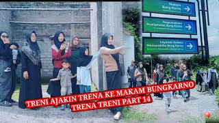 Treni Ajakin Trena Berkunjung Ke Makam Bungkarno Di Blitar!! Trena Treni Saudara Kembar Terpisah