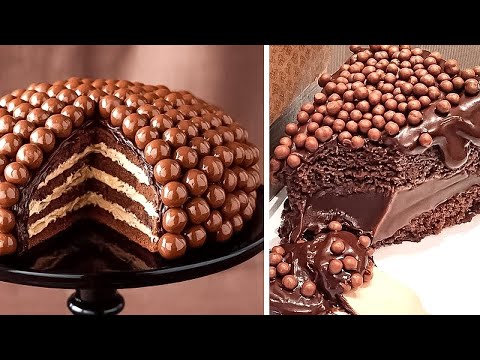 Indulgent Chocolate Heart Cake Recipes 🍫 Fancy Chocolate Cake Tutorials 🍩 Top Yummy Chocolate Cake