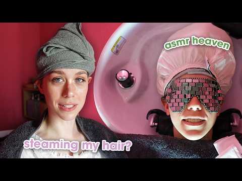 Trying a 15-Step ASMR Hair Spa in JAPAN (ft. ASMR TWIX)