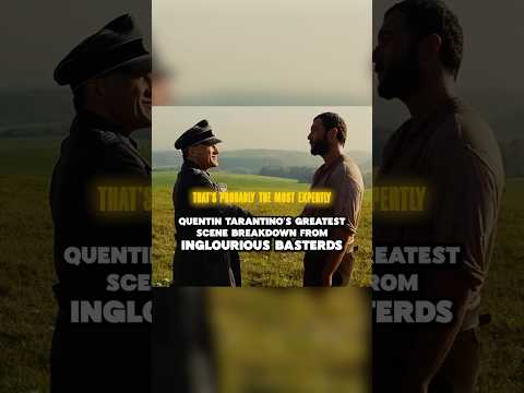Tarantino’s greatest scene breakdown from INGLOURIOUS BASTERDS