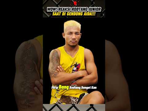 WOW! REAKSI RODTANG JUNIOR SAAT DI GENDONG AIDA! 🫡#highlight #rodtang #aida #fighterspirit #shorts