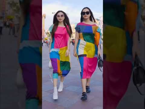 Thời trang cảm hứng từ Y Phấn Tảo hè 2024 đa sắc màu