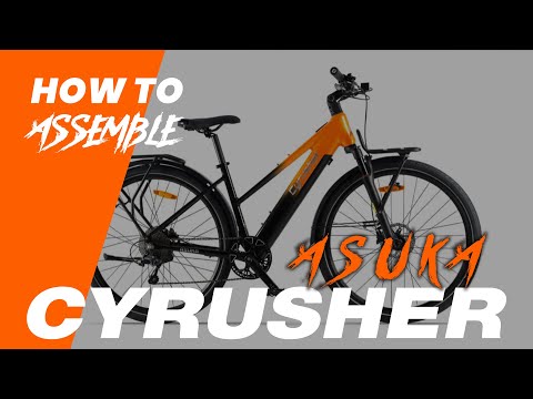 2025 New Arrival Cyrusher Asuka Trekking E-Bike Assembly Guide#cyrusher