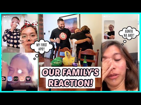 TELLING OUR FAMILY WE ARE PREGNANT! FIRST APO AND PAMANGKIN NG FAMBAM! ??❤️ | rhazevlogs