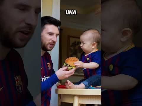 ¡MESSI Y CRISTIANO COMPARTEN UNA CENA CON SUS HIJOS Y SE BURLAN DE ELLOS! 🍔🌭