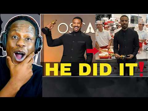 The First Thing Michael B. Jordan Did After Winning an Oscar