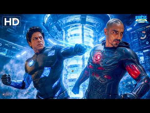 शाहरुख खान VS अर्जुन रामपाल का एपिक बैटल सीन! |Epic Action Face-Off |RA One |SRK, Arjun R, Kareena K