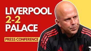 Liverpool 2-2 Crystal Palace (2-3 pens) | Arne Slot Press Conference (Community Shield)