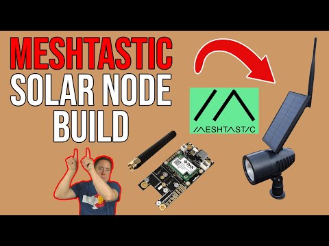 CHEAP Meshtastic Solar Node Build Live with Sterling N0SSC