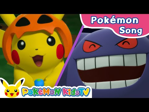 Friendly Pokémon Halloween Party | Pokémon Song | Original Kids Song | Pokémon Kids TV