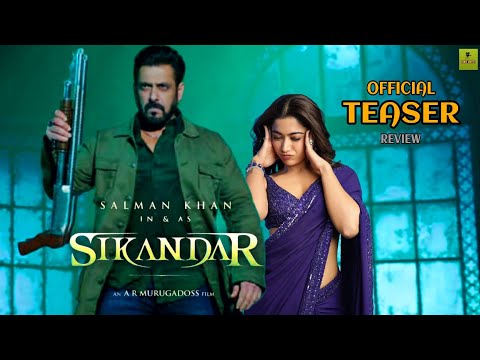 Sikandar Teaser Salman Khan, Rashmika Mandana, Suniel Shetty, Sikandar Movie Teaser Trailer Review