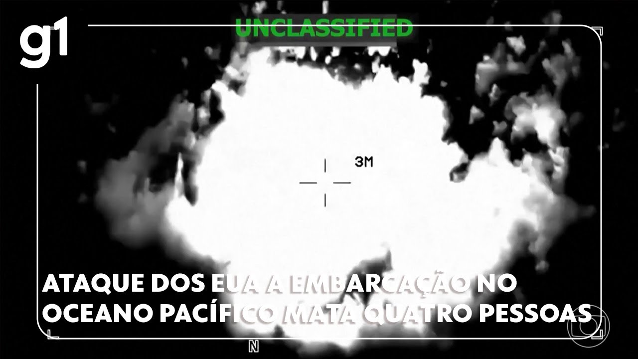 Ataque dos EUA a embarcação no Oceano Pacífico mata quatro pessoas