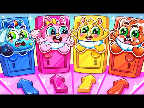 Which Door Is Right? | Magic Door for Kids + More Nursery Rhymes by Baby Cars & Friends