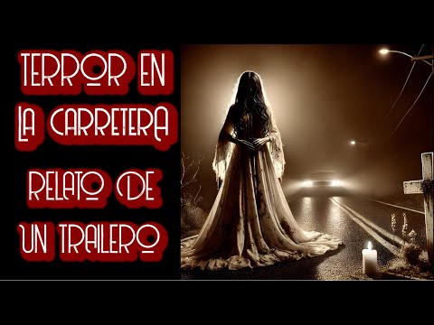 La Mujer de Blanco que Aterroriza en la carretera: Mi Encuentro Sobrenatural/ RELATO DE TRAILEROS