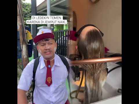 DI LEDEKIN TEMEN KARENA DI JEMPUT PAS PULANG SEKOLAH PRAT.2