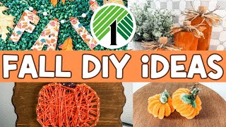 Fall DIYs You Won’t Believe Are From Dollar Tree! Easy diys to transform your home(no skills needed)