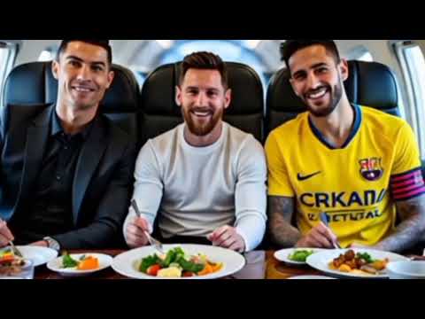 Ronaldo, Messi and Neymar are stranded on a deserted island!