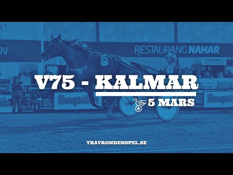 V75 tips Kalmar | Tre S - Spik Who's Who? NJA!