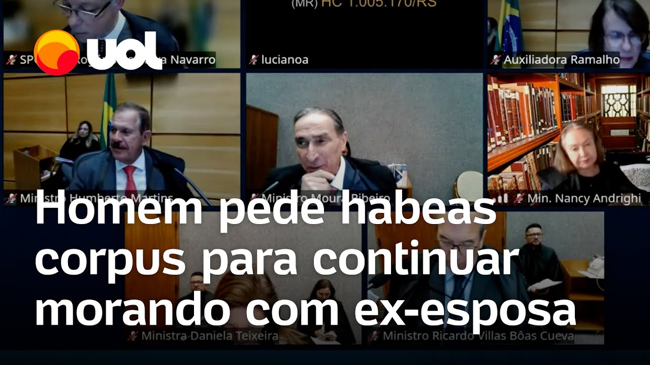 STJ rejeita habeas corpus de homem que queria continuar morando com ex esposa Vemos de tudo