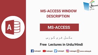 MS-Access Window Description