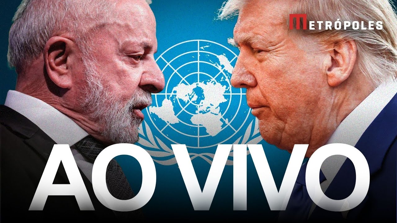 AO VIVO: Lula fala na ONU e fica frente a frente com Trump após sanções à família de Moraes