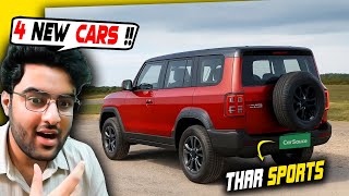 '4 Mahindra Launches 1 DAY" as Mahindra Unveils New Bolero, Thar Sports and 4 new cars