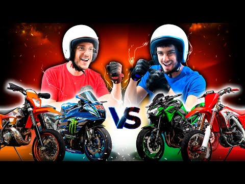 8 DÉFIS À MOTO ! (Qui gagne en 6 heures ?)