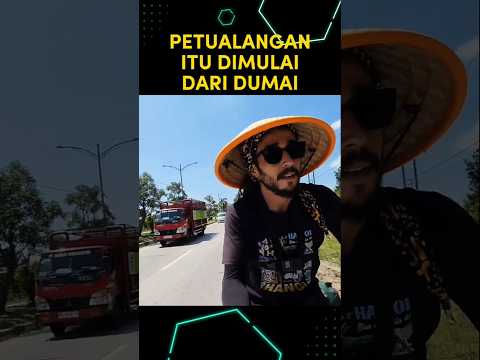 Saat Turis Kaget Dengan Keramaian Jalan Sumatra #shorts