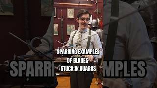 Sparring Examples of Blades Stuck in Guards