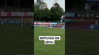 Göttel trifft doppelt gegen SV Werder Bremen 2! #regionalliga #fußball #bundesliga #sport #football