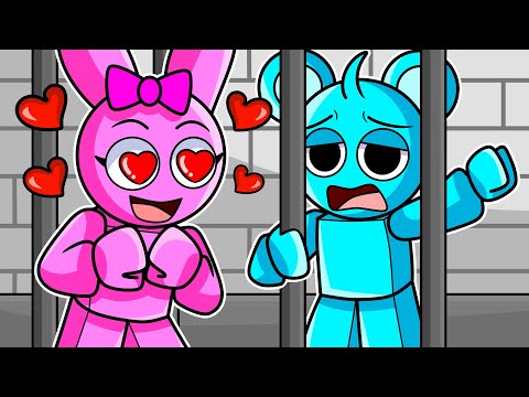 ¡SKY esta Atrapado en la Prisión del AMOR de PINKI en Roblox!😱💖 (sprunki)