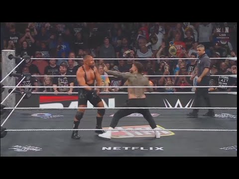 Bron Breakker Vs Jey Uso Ruleta Rusa - WWE Raw 14/07/2025 (En Español)