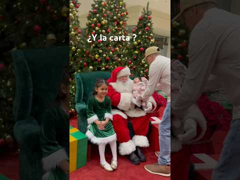 Fuimos con Santa 🧑‍🎄y esto nos paso. #navidad2024 #santaclaus #vlog