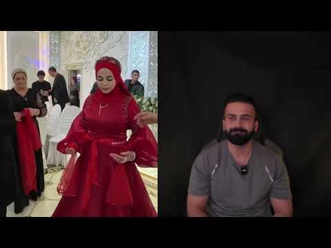 اخو العروسه تربط حزام احمر من اللؤلؤه ولابس فستان احمر لأنها الميت 🥺💔💔❤️