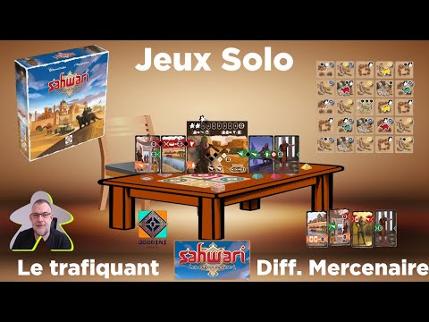 Sahwari - Partie 3 - trafiquant | Joodini editions | jeu de société