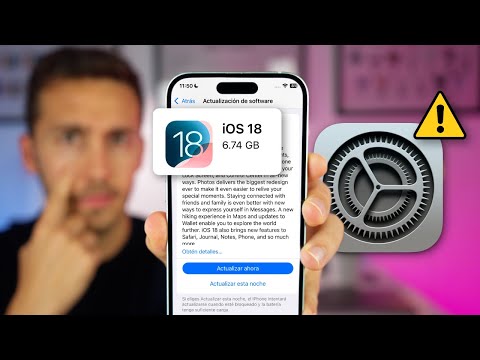 Si vas a ACTUALIZAR a iOS 18, mira esto antes… ⚠️