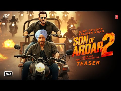 Son Of  Sardar 2 - Teaser | Ajay Devgan | Salman Khan | Mrunal Thakur | Son Of  Sardar 2  First look