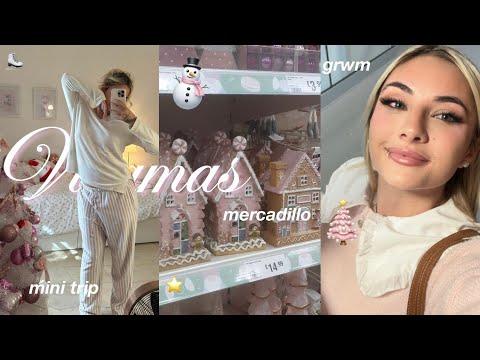 ⛄️ROMANTIZANDO DICIEMBRE {vlogmas 2, mercadillo navideño, Starbucks, grwm…}☕️🎡