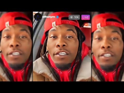 Offset Reacts To Stefon Diggs Dumping Cardi B On IG Live