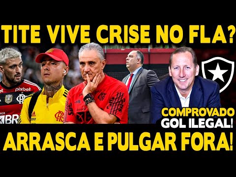 CRISE NO FLAMENGO? TITE DESAGRADOU ELENCO? SAIBA A VERDADE! PÉSSIMA NOTÍCIA COM ARRASCA E PULGAR!