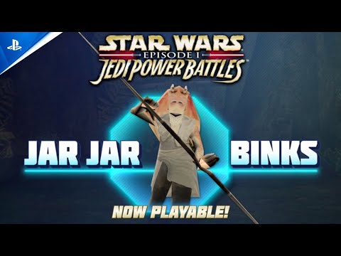 Star Wars: Episode I: Jedi Power Battles - Jar Jar Binks Reveal - PS5 & PS4 Games