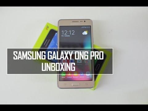 (ENGLISH) Samsung Galaxy On5 Pro (Gold) Unboxing and Hands on
