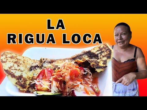 RIGUA LOCA ¡PROBANDO UN PLATO TIPICO DE EL SALVADOR MUY SABROSO! YOUTUBERO SALVADOREÑO