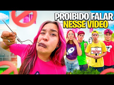 PASSAMOS 24 HORAS SEM FALAR *Desafio extremo !