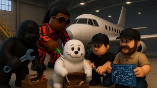 🔴Penyu Esport Merakit Pesawat di Roblox - Build a Plane